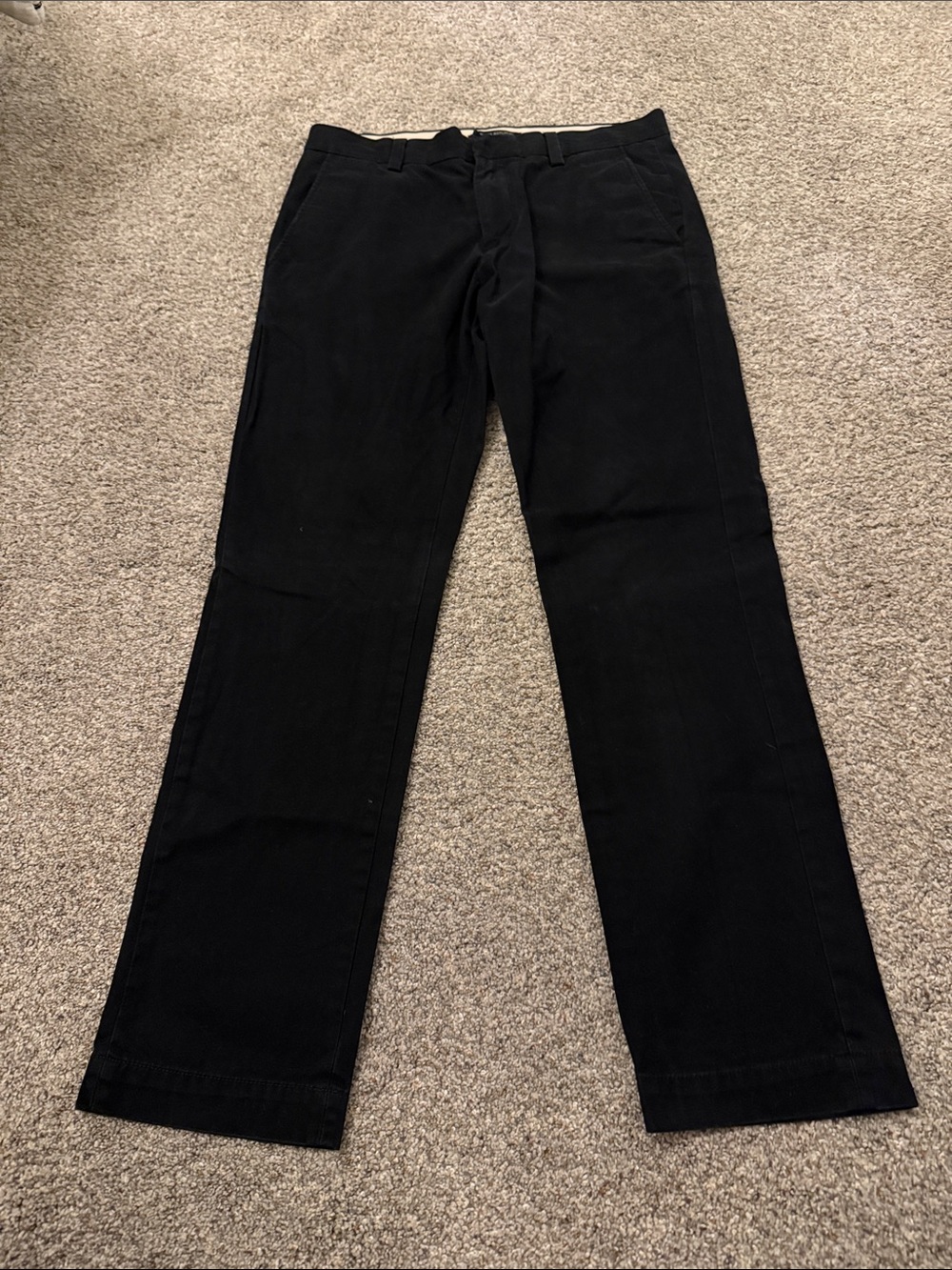 Banana Republic Men's Black Aiden Chinos 30x30